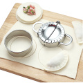 New DIY Dumplings Maker Tool 304 Stainless Steel Jiaozi Pierogi Mold Dumpling Mold Clips Baking Molds Pastry Kitchen Accessories